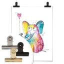 Póster Hagenmeyer - Elefante con corazón