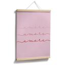 Póster Amore - Dichos de amor para el salón