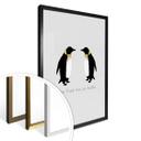 Plakat - Orara Studio - You had med at hello penguin