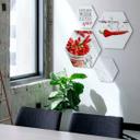Hexagon alu-dibond - Marmer