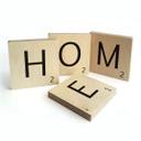 Træbogstaver - Scrabble - Home