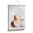 Póster con aspecto de cobre - Ampersand
