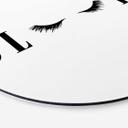 Tableau sur alu-Dibond rond Sleep