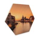 Sekskantet træ Solnedgang i Venedig - Zhang