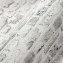 Papel pintado Piedra gris Papel pintado tejido-no tejido 3d Efecto piedra Papel pintado Pared de piedra gris claro
