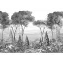 Fototapete Idyllische Pflanzenlandschaft - Ms Tiff - 192x192 cm