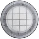 Wand- und Deckenleuchte Sina, grau, 10 x 29 cm, Metall Deckenlampe, dimmbar