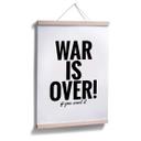 Plakat - War is over