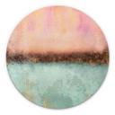 Tableau sur alu-Dibond rond Fredriksson - Couleurs d'été