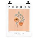 Póster Juicy Peaches - Ilustración Ivy Green