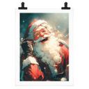 Póster de Papá Noel sonriente - Treechild
