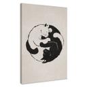 Lienzo Gatos Ying y Yang - Tunaboylu
