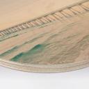 Cuadro de madera muelle sobre el mar - Sisi & Seb - Redondo