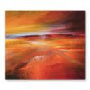 Dækplade til komfur Efterårslandskab i aftenlys - Schmucker