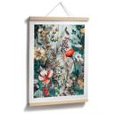 Póster Floral - Pradera primaveral con flores - Jaszke