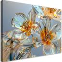 Canvasbillede, Diamantblomster - komposition