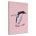 Cuadro en lienzo Suelto - Flip Flop Penguin