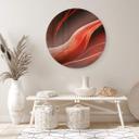 Tableau sur verre Wechsler - plantes d'agave en automne