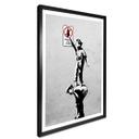 Póster Banksy - El graffiti es un delito