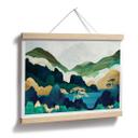 Póster SpaceFrog Designs - En las montañas