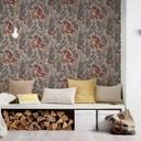 Architects Paper Floral Impression - Papier peint intissé fleuris, beige