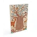 Cuadro de madera árbol de la vida con animales del bosque - Bonne Müller
