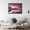 Póster Cuadrado - Amanecer en Los Lagos