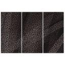 3 stykke lærredsprint, Leopard Leopard Pels Patches Mønster