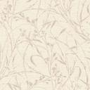 Ikke-vævet tapet Fee Wild Free beige creme metallic - græsser vilde blomster stue soveværelse