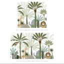 Fotomural para la habitación de los niños Animales lindos en la selva - Oliver Robins