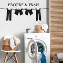 Sticker mural - Propre & frais