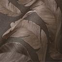 Papel pintado Jungla naturaleza no tejido hojas de palmera marron para salon, cocina