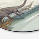 Tableau sur alu-Dibond rond Braun - Diplodocus
