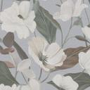 Ikke-vævet tapet, tapet med blomstermotiv Secret Garden grå
