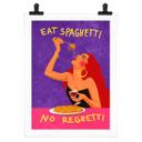 Póster Espaguetis con vino - Oltmanns