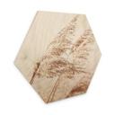Hexagon Hout Windy Grass