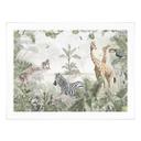 Poster jungle dieren op Afmeting - Ms Tiff