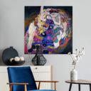Zelfklevende Poster - Klimt - de Jonkvrouw