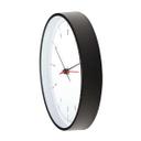 Klassische Wanduhr in Weiß-Schwarz-Optik Ø25 cm