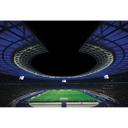 Fotomural Hertha BSC - Estadio Olímpico lleno por la noche