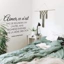 Sticker mural - Aimer, ce n'est pas se regarder...