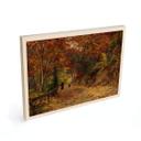 Cuadro de madera Wisinger-Florian - Hojas que caen