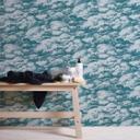 Architects Paper Jungle Chic - Papier peints avec nuages, bleu