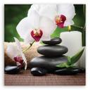 Canvasbillede, orkidéblomster Zen