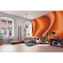 Architects Paper Papier peint photo Atelier 47 Pattern orange