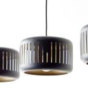 Pendelleuchte Silvio, gold, 120 x 110 cm, Metall Pendellampe, dimmbar