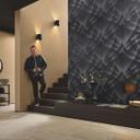3D tapet, geometrisk tapet Fashion for Walls 4 af Guido Maria Kretschmer sort