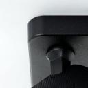 Spotbalken Leonardo, schwarz, 12,1 x 22 cm, Metall Deckenstrahler