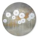Glasbillede - Melz - White Dandelions