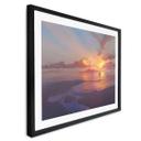 Póster aerroscape - Atardecer en el mar
